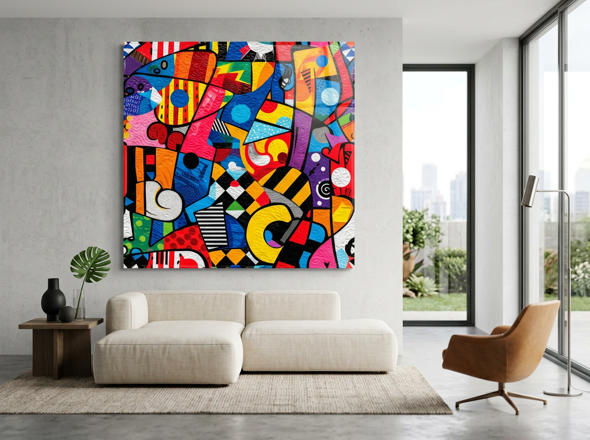 Resin in a room