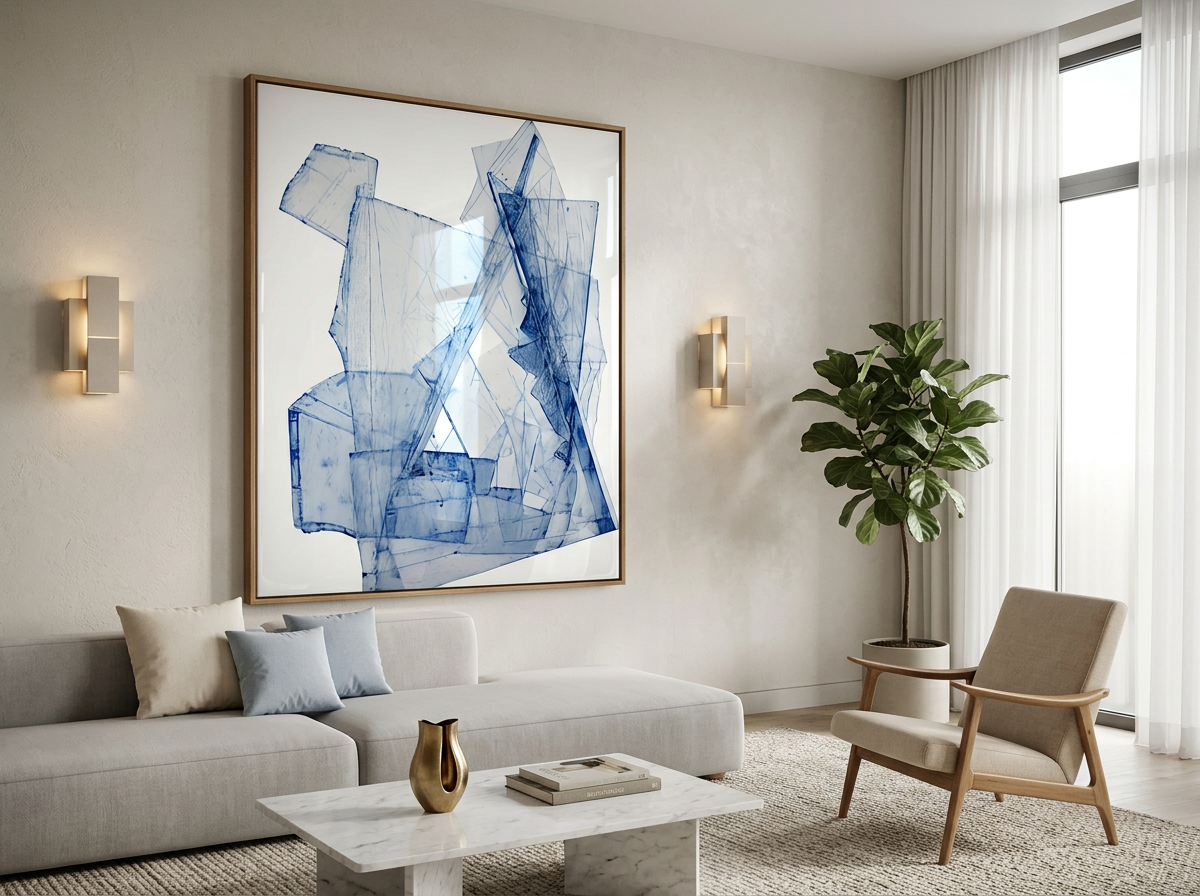Resin in a room